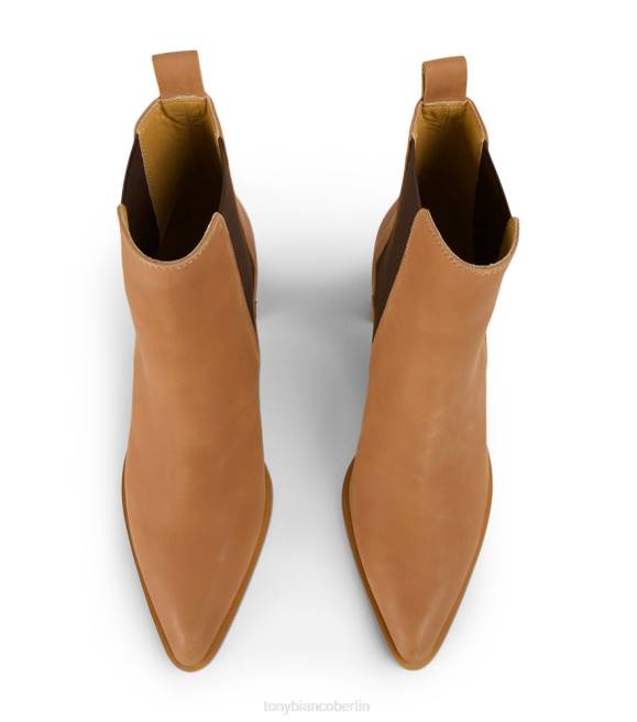Stiefeletten| de Tony Bianco Frauen Kolbenstiefeletten Karamelldiesel/Schokoladenwachs 4624493